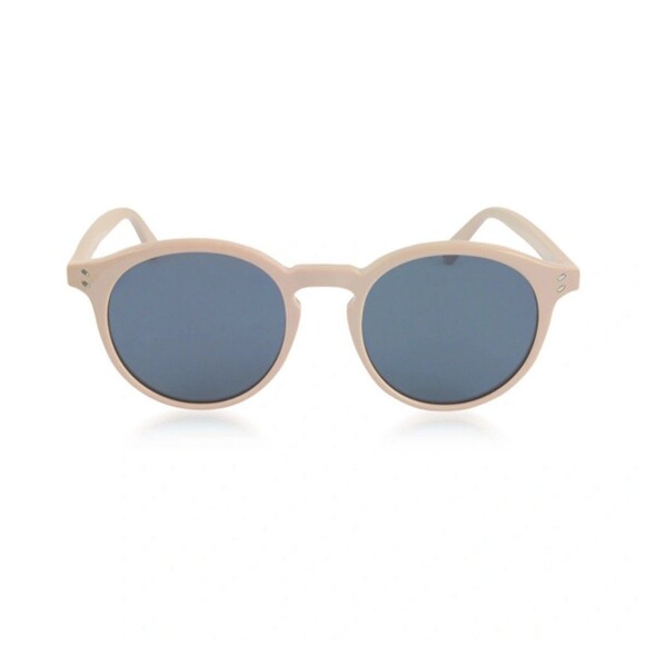 New Authentic Stella McCartney Sunglasses SC0069S Nude with Smoke Lenses Men's - Picture 1 of 6